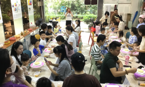 “甜蜜父爱，幸福‘蛋糕’”——山场社区父亲节亲子蛋糕制作活动